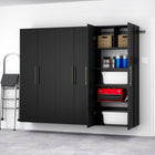 Prepac - Armoire accrochable HangUps de 72 po ensemble C - noir-Poids total du produit: 312 lb