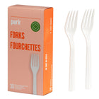Perk - Couverts réutilisables - Fourchette - Paquet de 30-Fini lisse