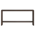 Hudson&Canal - Console Osman de 162 cm de largeur par - Brun aulne-La table est fabriquée à partir de matériaux MDF de haute qualité et durables