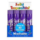 Kwik Stix - TPG60050-2 Bâtons de peinture à la tempera solide - paquet de couleur unique - violet - 12 par paquet - 2 paquets-La formule rapide à séchage en 90 secondes que vous adorez