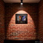 Frameworth - Kobe Bryant Lakers de Los Angeles collage champions NBA 2000-2001 - impression encadree - 30 po l x 30 po H-La taille finie mesure environ 30 pouces par 30 pouces et est livree prete a accrocher avec toute la quincaillerie incluse