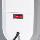 HOMCOM - Chauffage tour céramique 1000 W/1500 W avec oscillation à 45 degrés-La minuterie de 24 heures vous permet de programmer le temps de réchauffement tout en économisant de l'énergie 