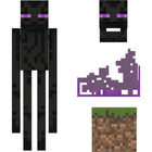 Mattel - Minecraft Niveau Diamant Enderman, Figurine 14 cm-Avec une taille de 14 cm, les figurines articulées de la collection Diamond Level sont bien plus grandes que les figurines Minecraft habituelles pour prendre encore plus de plaisir à les exposer !