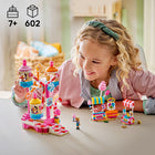 LEGO - Friends La grande roue bonbons et petits gâteaux-Comprend une grande roue tournante, un jeu de lancer d’anneaux et un kiosque de barbe à papa