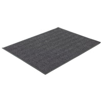 Edgewood - Tapis Chevrons Pour Trafic Moyen - 3 pi l x 6 pi L - Charbon-Pour Trafic Moyen