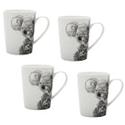 Maxwell & Williams - Marini Ferlazzo Tasse Koala - 450 ml - Paquet de 4-Lave-vaisselle