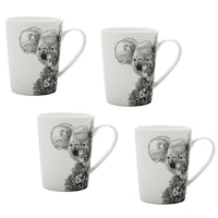 Maxwell & Williams - Marini Ferlazzo Tasse Koala - 450 ml - Paquet de 4-Lave-vaisselle