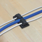 Helix - Portes-pinces de cables, Noir, Paquet de 9-À utiliser pour la maison, le bureau ou la chambre