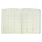 General Supply Goods + Co - Planificateur hebdomadaire - Bleu-Comprend 156 pages et 16 feuilles quadrillées supplémentaires