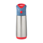 b.box - Bouteille Isotherme - 500ml - Flamme Bleue-Isolation triple couche garde les boissons froides jusqu’à 8h ou chaudes jusqu’à 6h