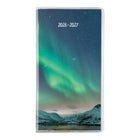 Brownline - 2026 Agenda mensuel de poche de 2 ans - 6 1/2 po x 3 1/2 po - Designs assortis - Anglais-Reliure cousue avec jaquette de vinyle transparente