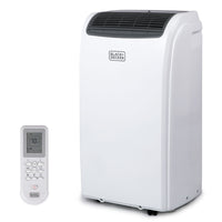 BLACK+DECKER - Climatiseur et chauffage portatifs de 12 000 BTU-Climatiseur portatif : utilisez ce climatiseur et ce chauffage personnel (16,5 po x 14,06 po x 27,09 po) dans des pièces jusqu'à 550 pi². Restez au frais en été et au chaud en hiver avec ce climatiseur et chauffage BLACK+DECKER en un.