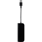 Staples - Concentrateur USB-A à 4 ports - Noir -Portable – La conception compacte et durable est idéale pour les déplacements