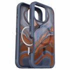 OtterBox - Coque Defender XT transparente pour iPhone 16 Pro Max - Marbre du désert élevé-Conception de protection à double couche avec cadre ajusté pour maintenir