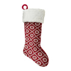 General Supply Goods + Co - Bas de Noël - 18 po -Doublure en Sherpa ajoutant de la chaleur et de la texture