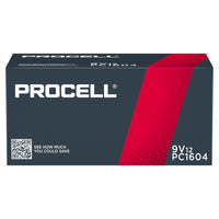 Duracell - Piles alcalines 9 V Procell - paquet de 12-Les piles 9V sont garanties fabricant pour une durée de stockage de 5 ans