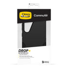 OtterBox - Étui Commuter pour Samsung Galaxy S25 - Noir-Rebords surélevés autour de l'écran pour protéger l'affichage des surfaces