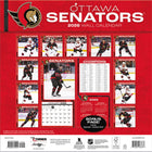 Turner Sports - 2026 Senators D'ottawa Calendrier mural de l'équipe Mensuel - 30,5 cm l x 30,5 cm H - Anglais-Page bonus avec les mois de septembre à décembre 2025