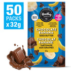 Healthy Crunch - Beurre de graines de banane au chocolat, 50 unités x 32 grammes-Sans arachides