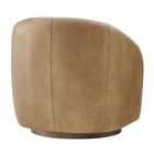 Modway - Holland Pivot Cuir végane Fauteuil - Grillé-Arrivée entièrement assemblée