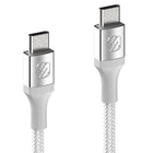 Scosche - Strikeline USB-C magnétique vers USB-C 6 pieds - Blanc-4