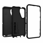 OtterBox - Coque Defender Pro pour Samsung Galaxy S25 - Noir-Prise en main antidérapante sur toute la surface
