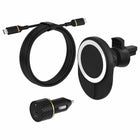 Otterbox - Chargeur Sans Fil pour Grille d'Aération de Voiture - Noir-Connexion simple et pratique