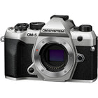 OM SYSTEM - Boîtier d'appareil photo sans miroir  OM-5 Mark II - Argent -L'OM-5 Mark II offre une prise de vue séquentielle rapide et Pro Capture permettant l'enregistrement avant l'obturateur pour que vous ne manquiez jamais le moment parfait