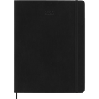 Moleskine - Carnet semainier 12 mois 2027 , XL 7.5" x 9.75", Couverture souple , Noir-Daté de janvier à décembre 2030