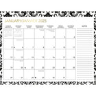 Mead - Calendrier mural/de bureau mensuel familial 2025 - 13 po H x 17 po l - bilingue-12 mois : janvier 2025 à décembre 2025