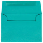 JAM Paper - Enveloppes d'invitation colorées A1 - 4 barres - 3,625 x 5,125 - bleu mer recyclé - Paquet de 50-Ces enveloppes sont idéales pour envoyer des invitations, des cartes de voeux, des RSVP, des cartes de remerciement, des cadeaux d'anniversaire, des remises de diplômes, des vacances et plus encore