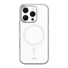AXS - ULTRA CLEAR étui testé compatible MagSafe contre les chutes pour Apple iPhone 16 Pro - Transparent-Design minimaliste offrant une protection contre les chutes de 6 pieds