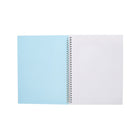 Merangue - Carnet de conception - 8 x 10 po -  ligné - 80 feuilles - piscine-Reliure à double spirale