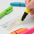 Pentel - Illumina Flex Surligneur - Deux Pointes Pointe biseautée et Pointe Conique - Assorti-Rechargeable avec SLR3
