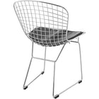 Nicer Furniture - chaise de salle à manger - noir-Assemblage requis