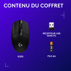 Logitech - Souris de jeu sans fil G305 Lightspeed, noir-9