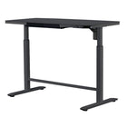 Motionwise - Bureau ergonomique électrique assis-debout à moteur unique série M1 Glass - Frêne-Réglage électrique de la hauteur : Alternez sans effort entre la position assise et debout grâce à une plage de hauteur de 28 po à 47 po, en utilisant le levier latéral simple pour un mouvement fluide de haut en bas. Réduit les douleurs dorsales et améliore la posture sur de longues journées de travail