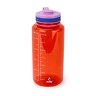 Sully - Tritan bouteille d'eau - 1100 ml - Rouge-Couvercle fileté étanche