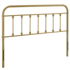Modway - Sage Métal Tête de lit complète, Or-Tête de lit complète en métal