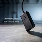 Bluediamond - Multiprise et chargeur compact de 45W avec 1 prise AC + 2 ports USB-C et 1 port USB-A - 1,5 m- Un port USB-A pour recharger votre appareil mobile avec une puissance allant jusqu’à 18 W