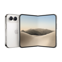 Apple - iPhone Duo - 256 Go - Blanc stellaire - Débloqué-Le plus grand écran, dans un design pliable tout en finesse - Le plus grand écran d’iPhone à ce jour, avec une surface interne nanotexturée qui diminue les reflets et un affichage 50 % plus vaste que sur iPhone 18 Pro Max