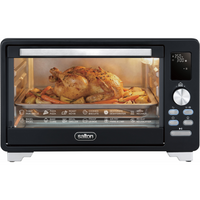 Salton - four grille pain numérique avec friture à air NuRetro - noir minuit-La circulation d’air chaud assure une cuisson rapide, uniforme, dorée et croustillante, avec peu ou pas d’huile — parfaite pour des repas plus sains