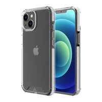 AXS - PROShield etui transparent teste contre les chutes pour Apple iPhone 13 mini, Givre-Coin renforçis absorbent les chocs en creant un coussin d'air entre l'appareil et les surfaces
