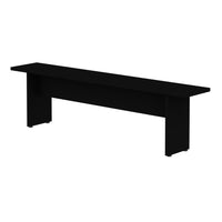 Manhattan Comfort - Banc de salle à manger moderne Nomad 67,91 po - Noir-Banc de salle à manger moderne et moderne pour une utilisation en salle à manger