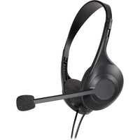 Audio-Technica - ATH-102USB Casque d'ordinateur USB double oreille - Noir-Qualité sonore avancée : son stéréo de haute qualité pour la musique, les jeux et les vidéos avec des pilotes hautes performances