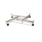 Wamaco - Kit de base quadrillée 4-WAY avec Quatre panneaux quadrillés 2 pi x 6 pi - Chrome-Durable et professionnel - Sa construction robuste en acier lui confère stabilité et longévité.