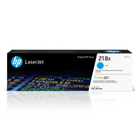 HP - Cartouche de toner LaserJet authentique 218X - Haut rendement - Cyan-Comptez sur une impression fiable de haute qualité et gagnez du temps en évitant les problèmes d’impression courants : le toner HP d’origine offre à votre bureau l’expérience d’impression essentielle à la productivité