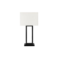 Monarch Specialties - Luminaire - 28 po H Lampe De Table - Port Usb Inclus - Métal Noir - Abat-Jour Ivoire / Crème-Illuminez votre intérieur avec cette lampe de table de 28 pouces, conçue en métal noir élégant et avec un abat-jour en tissu ivoire, parfaite pour le salon, la chambre à coucher ou le bureau
