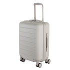 Gry Mattr - Bagage De Cabine Rigide 21,5 po-Panneau de séparation intérieur à fermeture à glissière avec poches en filet et imperméable à fermeture à glissière