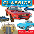 Sellers Publishing Inc. - Calendrier mural 2026 - Ultimate Automobiles - Anglais-Grandes grilles pleine page de 30 cm x 30 cm (12 po x 12 po) faciles à utiliser avec petites grilles d'aperçu de mois